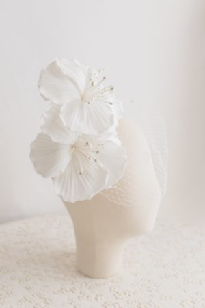 Cerchietto sposa con fiori | Marianna Lanzilli