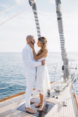 Abiti da sposa matrimonio sul mare | Marianna Lanzilli