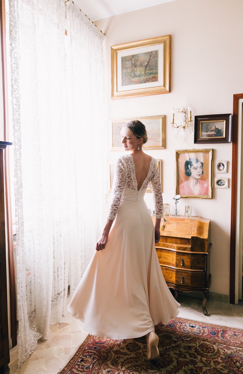 Abito da sposa atelier Milano | Marianna Lanzilli